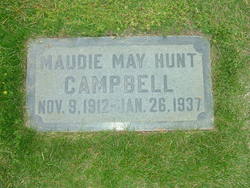 Maudie May <I>Hunt</I> Campbell 