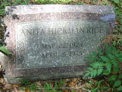 Anita Hickman Rice 