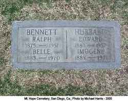 Belle Mary <I>Burns</I> Bennett 