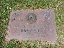Janice Lee <I>Jamerson</I> Brewer 