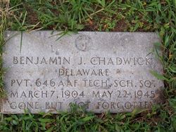 Pvt. Benjamin J. Chadwick 