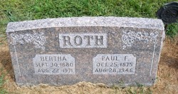 Bertha <I>Heibel</I> Roth 