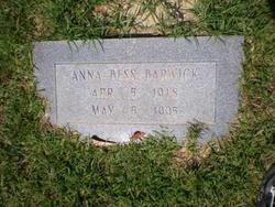 Anna Bess Barwick 