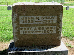 Mary Jane <I>Robison</I> Shaw 
