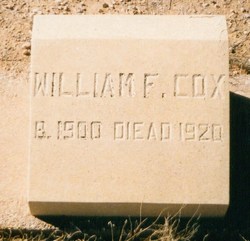 William Franklin “Singer” Cox 