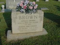 Bertha Mae <I>Coffey</I> Brown 