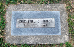 Chrystal Carrie <I>Church</I> Wade 
