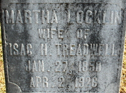 Martha Z <I>Locklin</I> Treadwell 