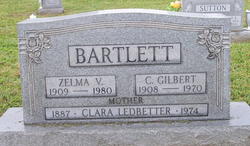 Zelma Verne <I>Ledbetter</I> Bartlett 