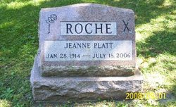Jeanne <I>Platt</I> Roche 