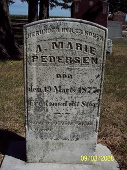 A Marie Pedersen 