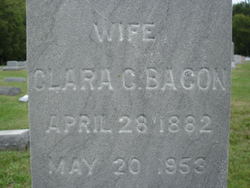 Clara C <I>Carter</I> Bacon 