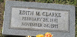 Edith Maria <I>Carter</I> Clarke 