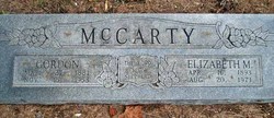 Elizabeth May <I>Patrick</I> McCarty 