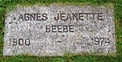 Agnes Jeanette Beebe 