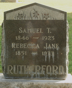Rebecca Jane <I>Kinkade</I> Rutherford 