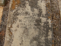 Carrie M. <I>Tarpley</I> Brown 