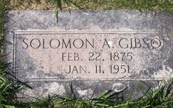 Solomon Archibald Gibson 