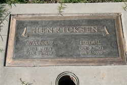 Walter P Henricksen 