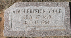 Alvin Preston Brock 