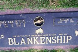 Rev Lex H. Blankenship III