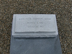 Alexander Stephens Boone Sr.