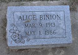 Alice Binion 