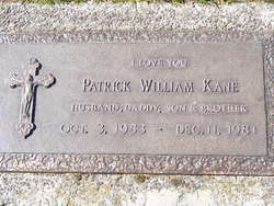 Patrick William “Pat” Kane 