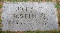 Joseph Edward Rowden Jr.