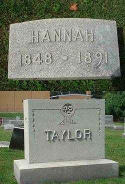 Hannah <I>Van Hoozen</I> Taylor 