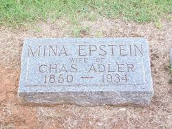 Mina <I>Epstein</I> Adler 