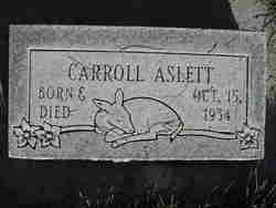 Carroll Aslett 