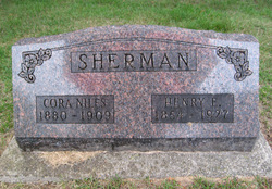 Cora Virginia <I>Niles</I> Sherman 