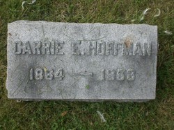 Carrie E <I>Apgar</I> Hoffman 