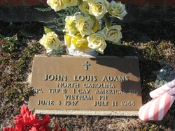 CPL John Louis “J.L.” Adams 