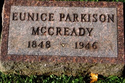 Eunice <I>Parkison</I> McCready 