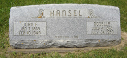 Rosella Mary <I>Parker</I> Hansel 