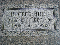 Phoebe <I>Hyde</I> Bull 
