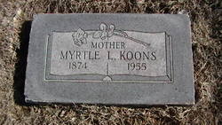 Myrtle L <I>Lumpkins</I> Koons 