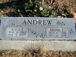 Alice Irene <I>Morley</I> Andrew 