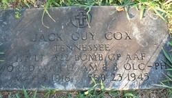 1LT Jack Guy Cox 