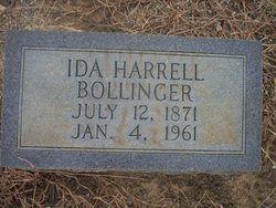 Ida <I>Harrell</I> Bollinger 