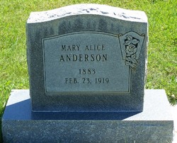 Mary Alice <I>Eads</I> Anderson 