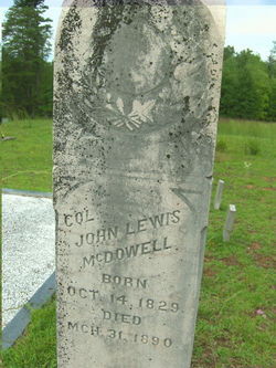 Col John Lewis McDowell 