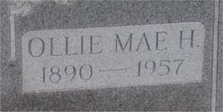 Ollie Mae <I>Hall</I> Myers 