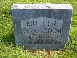 Sarah <I>Robinson</I> Doom 