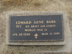 Edward Gene Babb 