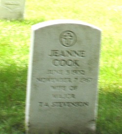 Jeanne F <I>Cook</I> Stevenson 