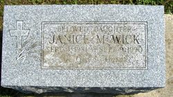 Janice M. <I>Connell</I> Wick 