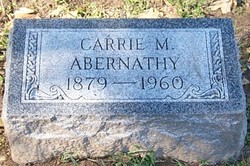 Carrie M. <I>Martin</I> Abernathy 